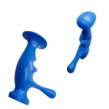 

2PCS Handheld Deep Tissue Body Foot Reflexology Acupuncture Shiatsu Thai Massager Roller Therapy Meridians Scrap Lymphatic Drain