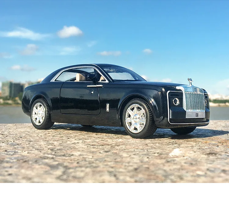 1/24 Diecasts& Toy Vehicles Rolls-Royce Sweptail модель автомобиля со звуком и светом коллекционная машинка игрушки для детей подарок brinquedos