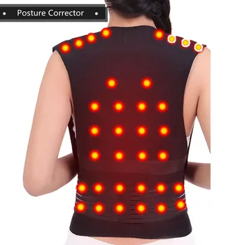 

Back Posture Corrector Self-heating Brace Support Belt Spine Back Shoulder Lumbar Posture Correction Health Care Tools