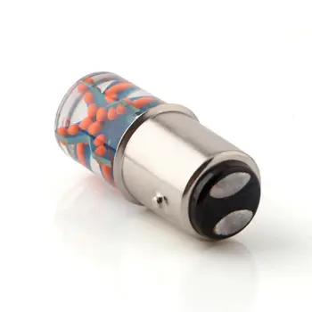 

Brake Lamp LED Bulb DC12V 160LM 2Pcs Red 1157 BAY15D Strobe Flash Light