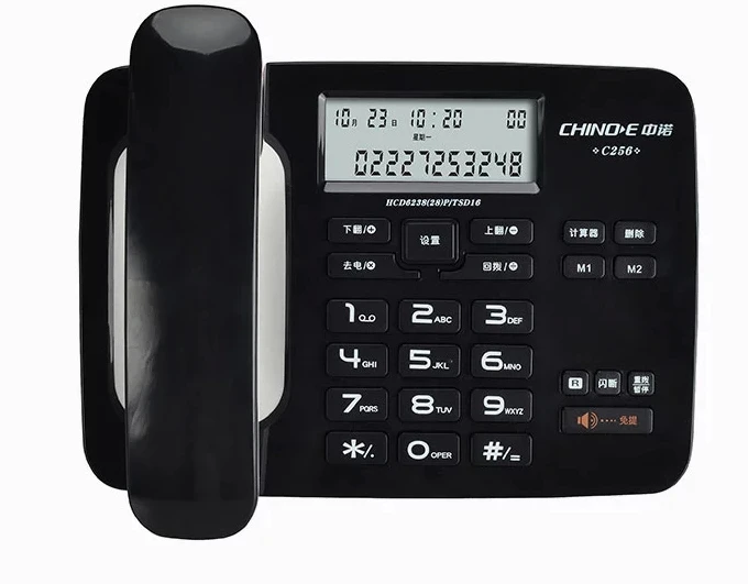 

Business phone family fixed Telephone /hands free/backlight Caller ID call Hands-free Dial Back for Home Office Hotel