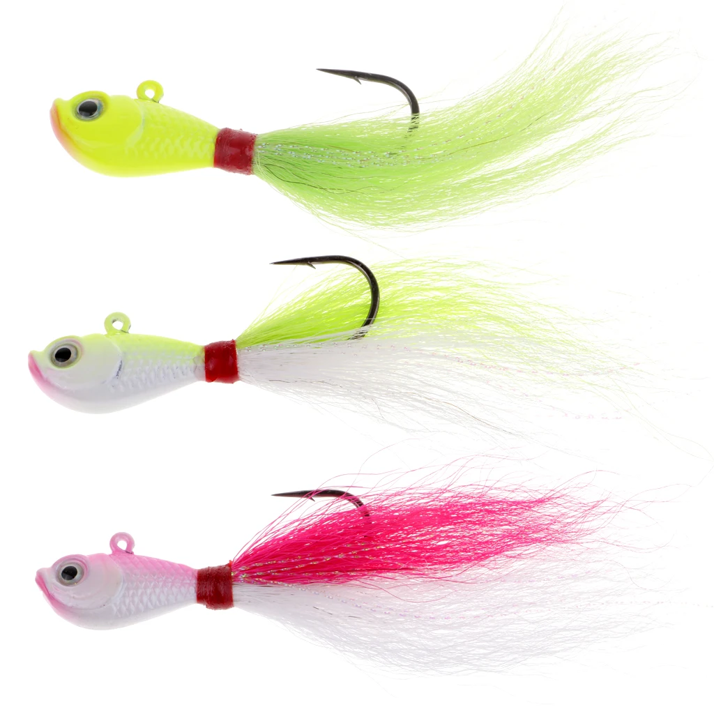 bucktail jig heads
