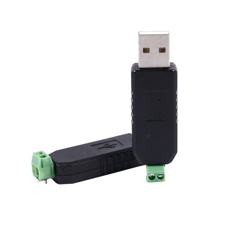 

2x PC USB to RS485 RS-485 interface converter Serial adapter compatible + PLC
