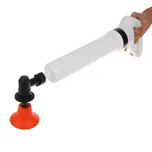 Высокое давление Мощный Ручной Воздушный Слив унитаз Плунжер для удаления сгустков для туалетов кухня ванна душ раковина N1HA