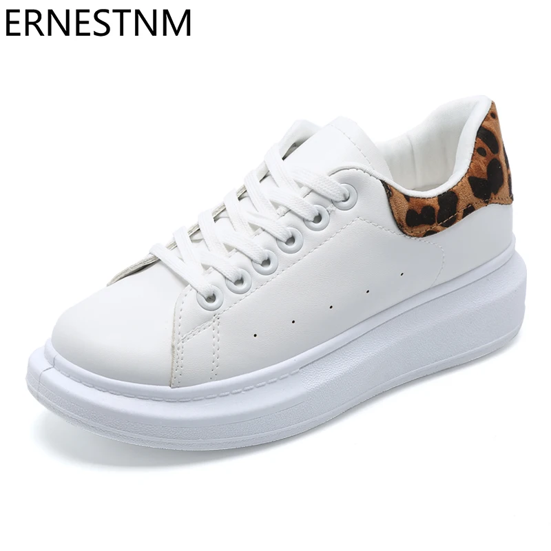 ERNESTNM New Arrival Women Casual Shoes Leopard Women Sneakers
Breathable PU Leather Platform White Ladies Shoes Soft Footwears ERNESTNM New Arrival Women Casual Shoes Leopard Women Sneakers
Breathable PU Leather Platform White Ladies Shoes Soft Footwears