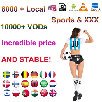 

IPTV Subscription for Europe Germany Dutch Poland Spain ES Sweden Nordic USA Arabic Indian Albania m3u android Engima2