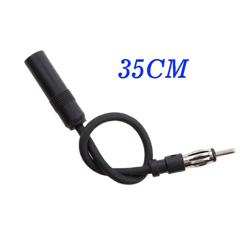 Vehicle Car Auto Radio Antenna Aerial Adaptor Extension Cable 35cm