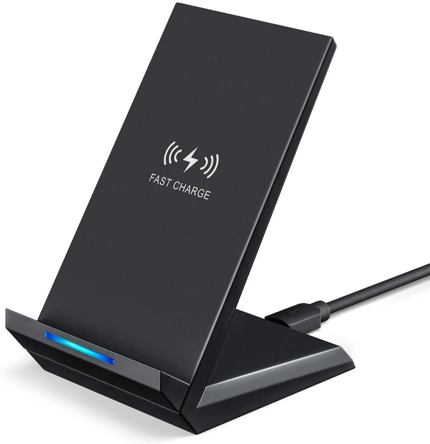 DCAE 15 Вт Qi Беспроводное зарядное устройство usb type C Быстрая зарядка для samsung Galaxy S10 S9 10 Вт Быстрая зарядка для iPhone 11 Pro XS Max XR X 8 - Цвет: Charging Stand