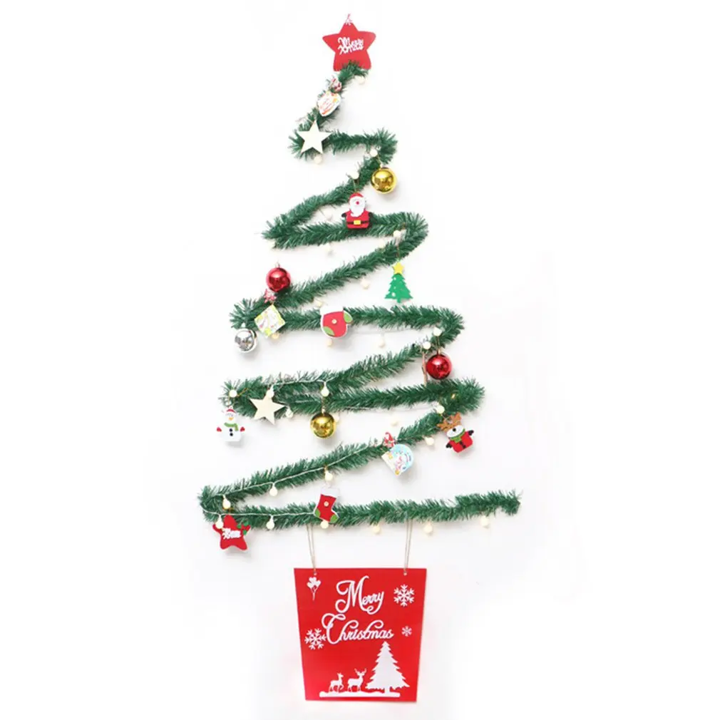 140 Cm DIY Wall Christmas Tree Christmas Decorations In Store Closets ...