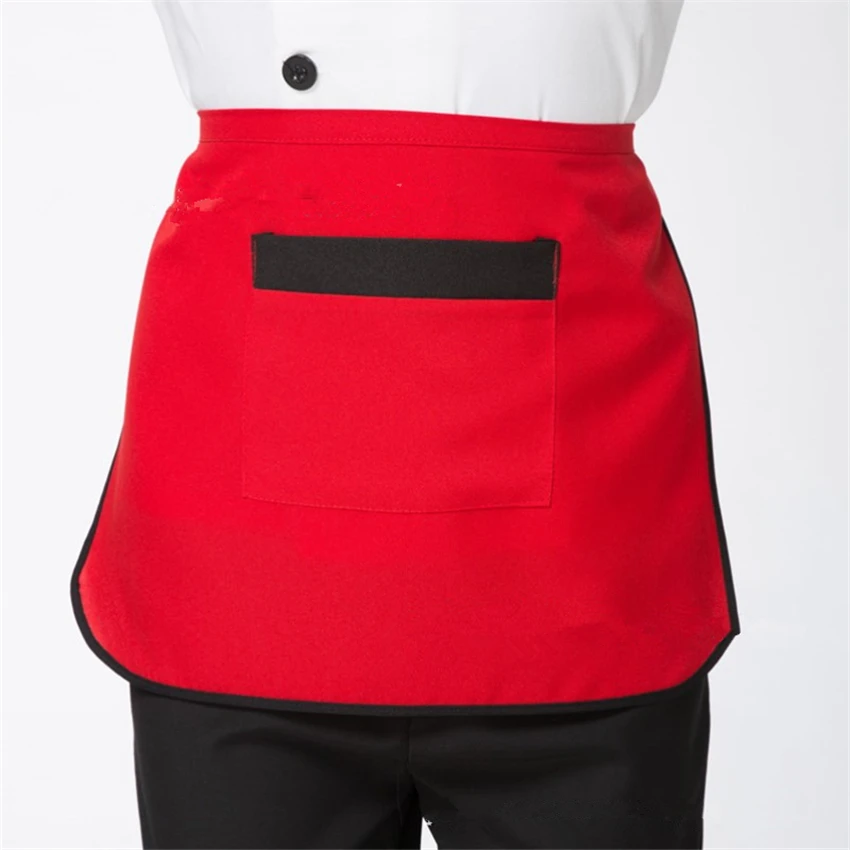11Style Work Wear Uniforms Chef Apron Restaurant Kitchen Women Men Waitress Cook Clothing Food Service Accesories Aprons
