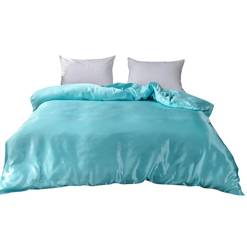 Двустороннее теплое и гладкое шелковое стеганое одеяло стильный постельный домашний текстиль приносит хорошую жизнь и хороший сон - Цвет: color 7