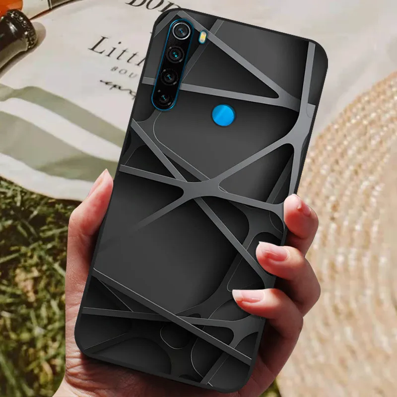 For Xiaomi Redmi Note 8 2021 / 8T Back Cover Silicone Phone Case For Redmi Note 8T Note8T 8 T Funda Note8 Pro Coque Bumper Shell wallet cases Cases & Covers