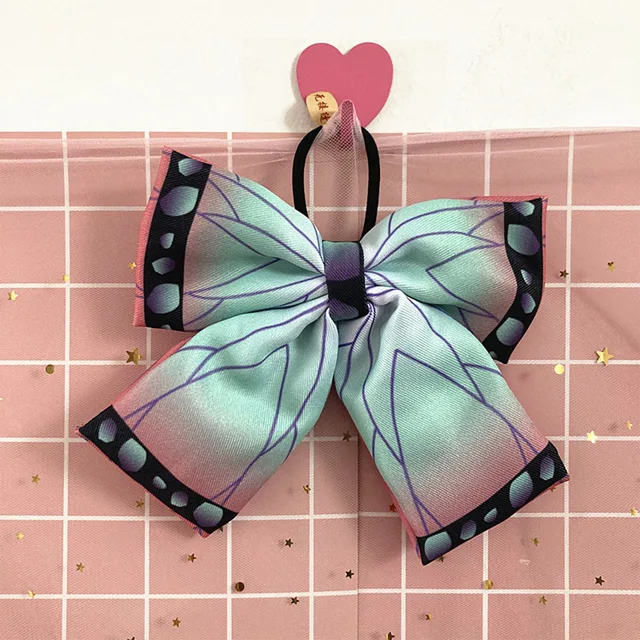 Anime Demon Slayer Headwear Hair Band Cosplay Cute Cartoon Woman Hair Accessories hudieren