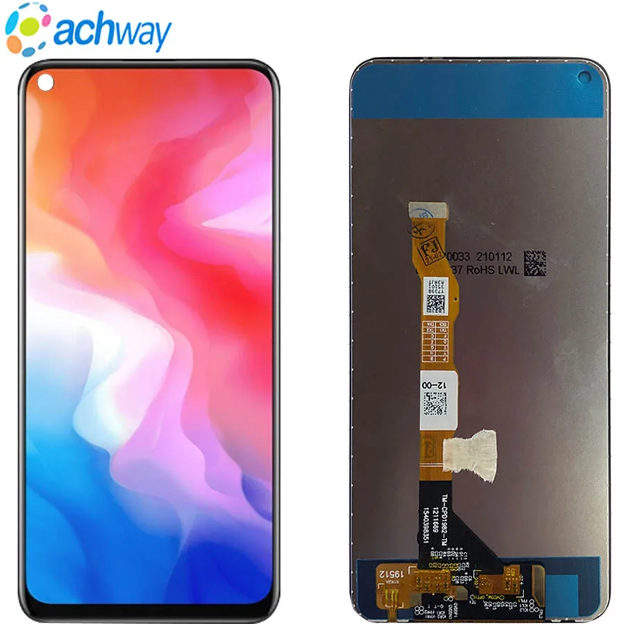 

Tested Working For Vivo Y50 LCD Display Y50 Touch Screen Digitizer Assembly Replacement 6.53" For Vivo Y50 1935 LCD Display