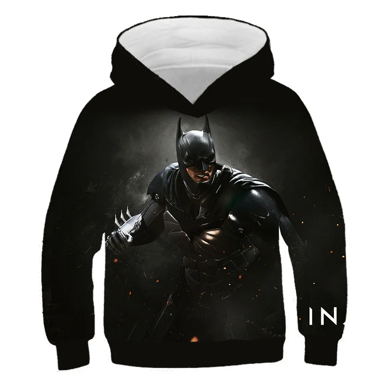 

Batman 3d Print Hoodies Fashion children Harajuku Funny Sweatshirts Streetwear Hip Hop Quality Boys girls Autumn Winter Clothes