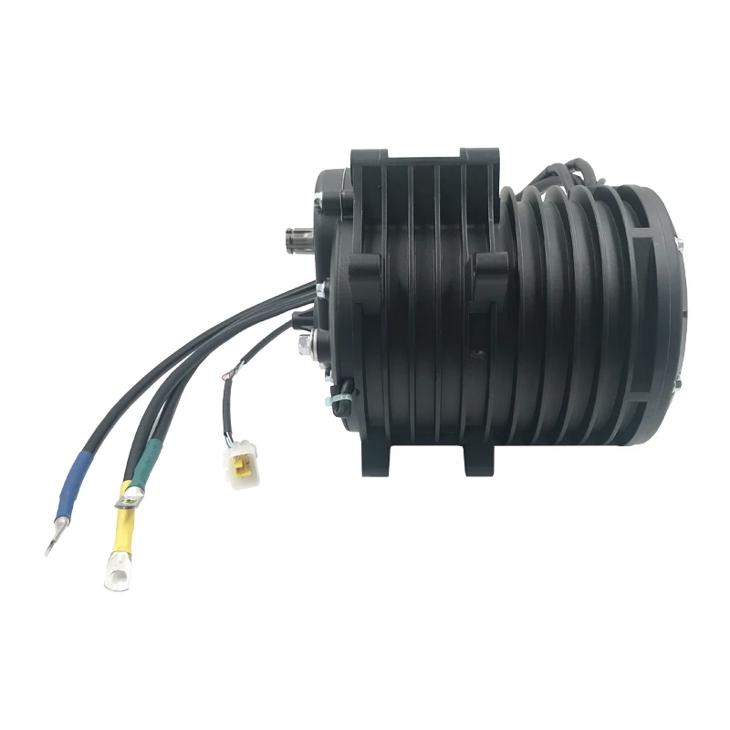 Фото QS138 V3 70H 3000 Вт BLDC PMSM Средний приводной двигатель с внутренними шестернями для электрического мотоцикла мопеда кроссового велосипеда №1