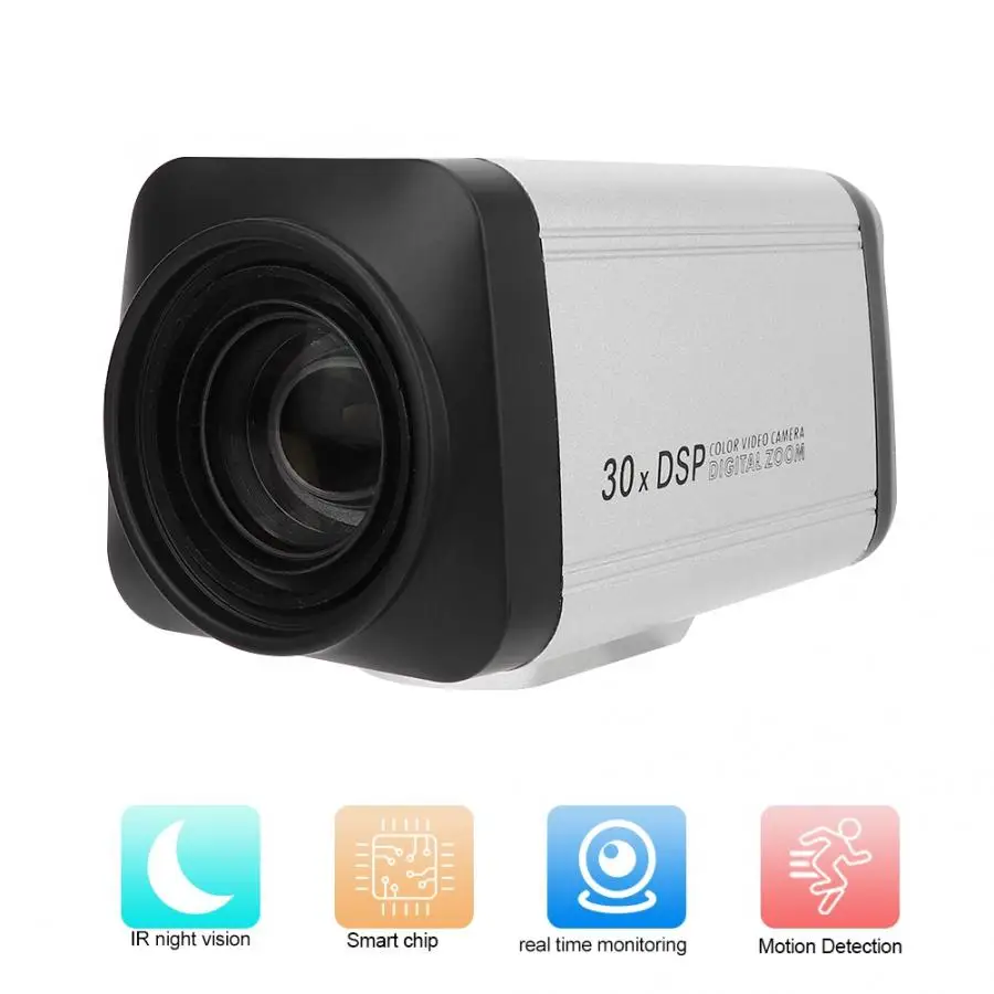 30X Zoom 1080P HD камера Интеллектуальная IP инфракрасная цифровая CCTV видеонаблюдения