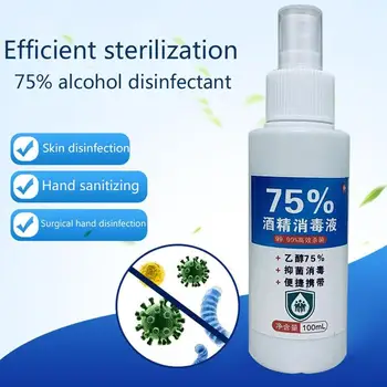 

Dropship 60ml/100ml Effective Disinfection Portable Hand Cleaner Sanitizer Rinse Free Disposable Sanitizer Hand