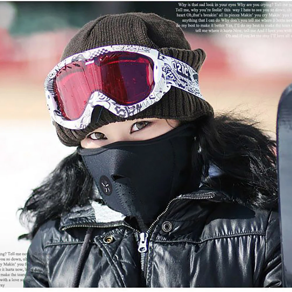 Winter Outdoor Riding Mask Face Neck Warm Mask Scarf Windproof Outdoor Sports Accessories male scarf