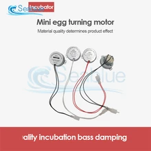 Moteur incubateur automatique AC 220V/110V ou DC 12V, petite vitesse, tourner les œufs, accessoires pratiques, 1 pièce