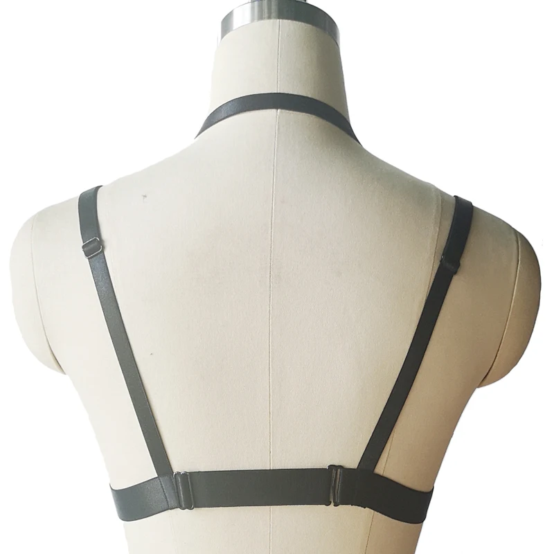 JLX.HARNESS кружевной бюстгальтер, сексуальное женское белье, черный пастельный Готический бандаж, пояс для чулок, кружевной бюстгальтер в стиле панк