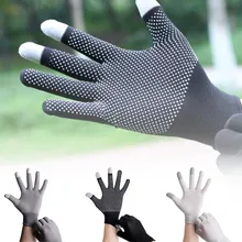 Высокое качество велосипедные перчатки тонкая Нескользящая прикосновения Экран полный палец перчатки для Альпинизм спортивная G66