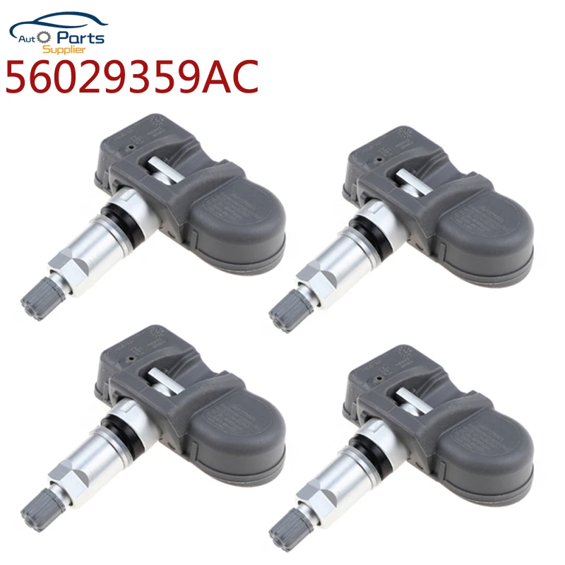 4 шт. датчик давления в шинах 2009 2010 Dodge Ram 1500 Jeep MOPAR TPMS 433 МГц 56029359AC 56029359AB|Системы