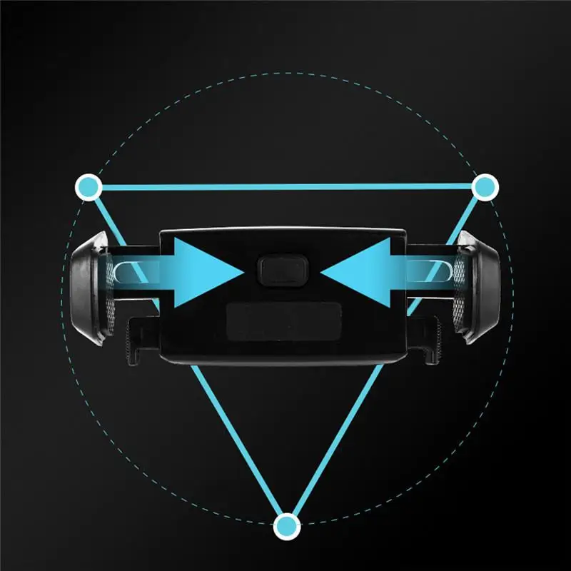 Универсальный автомобильный держатель для телефона коврик держатель для телефона, с gps-системой подставка с вентиляционным зажимом 360 вращение для авто 360 gps держатель мобильного телефона