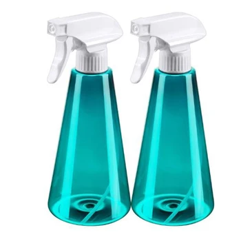 

2 Pcs Spray Bottles Refillable Empty Spray Bottle Trigger Sprayer Bottle with Adjustable Nozzle for Gardening Watering