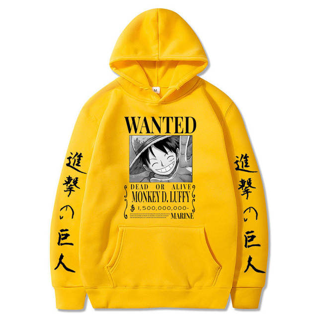 LUFFY ONE PIECE THEMED HOODIE (31 VARIAN)