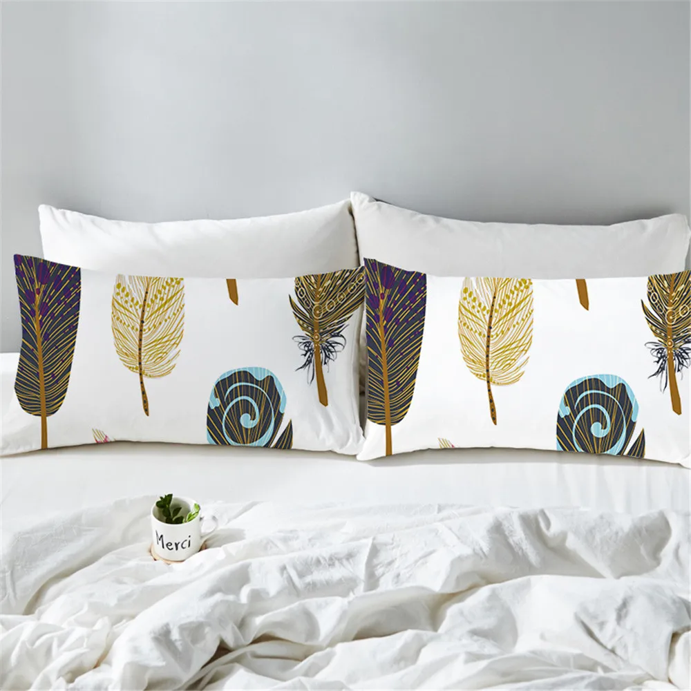 

50X70CM Diy Custom Tropical Green Leaves Decorative Throw Pillow Case Polyester Cushion Cover for Sofa Car Home Decor
