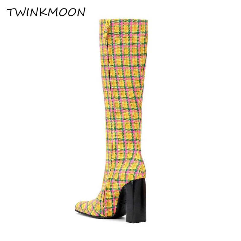 Plaid Boots06