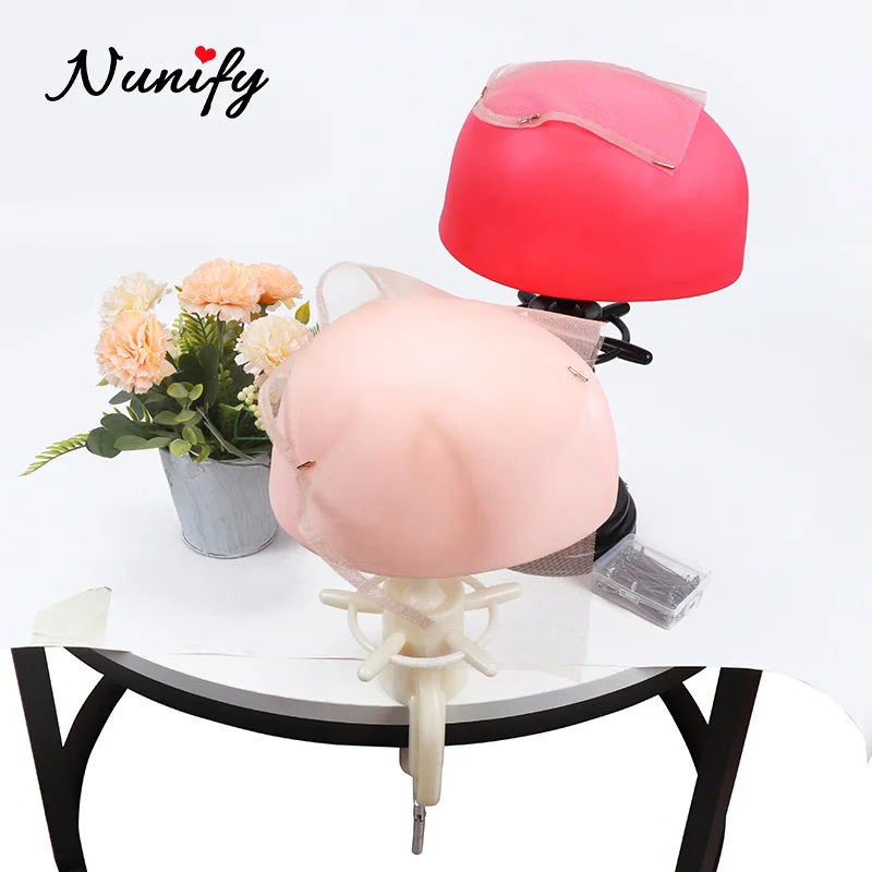Nunify Soft Pvc Half Mannequin Head Making Wigs Red Beige Big Size Wig Making Tools Put Pins Maniquin Head And Stand Wig Head Mannequin Mannequin Head Holder Mannequin Head Model Wig Supplies