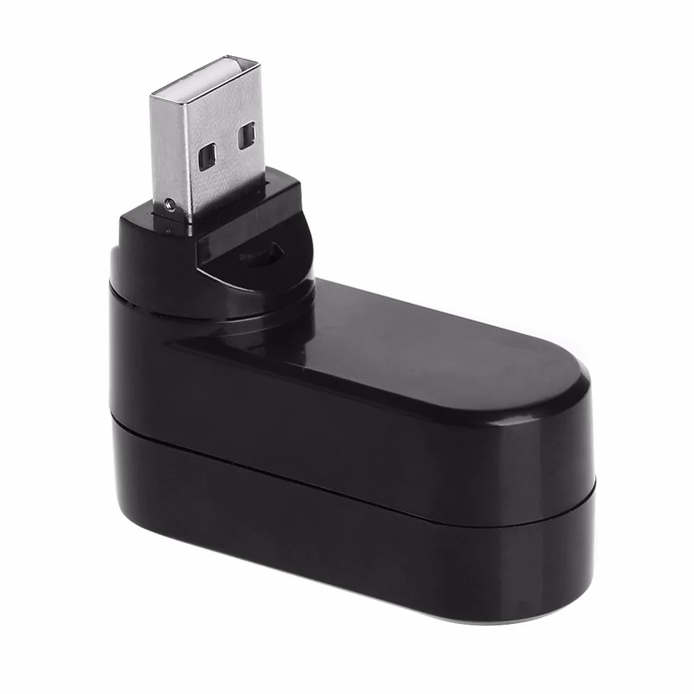 Мини 3 Порты и разъёмы USB 2,0 вращать концентратор переходник разветвитель для настольных ПК, ноутбуков, ExpansionW91A