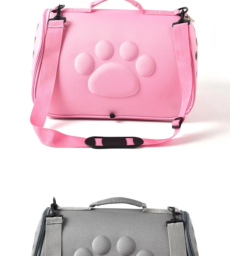 Переноска животных EVA сумка портативный походный щенок собака кошачья переноска Набор сумок через плечо сумка складной мягкий собачий мешок