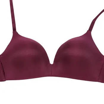 

Sexy Seamless Bras Fashion Wire Free Women Lingerie Highlight Push Up Bra Solid Full Temptation Bra