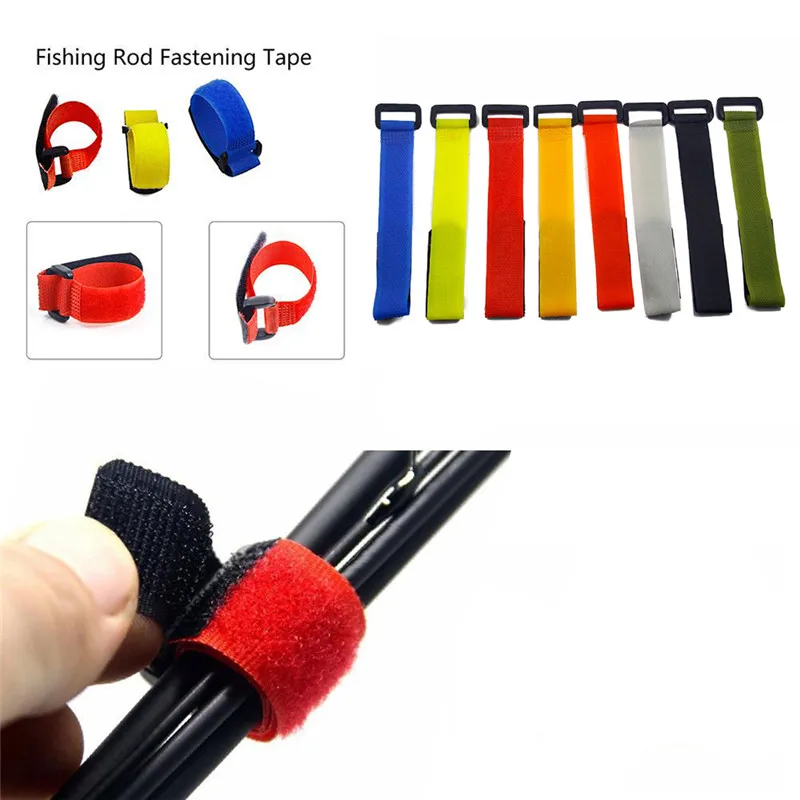 12.5cm Fishing Rod Binding Belt Fishing Line Strap Outdoor Fishing Gear