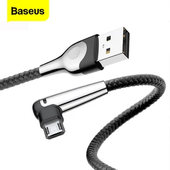

Baseus Reversible Micro USB Cable Fast Charging Charge Data Cord For Samsung Xiaomi Tablet Microusb Usb Charger Cord Adapter