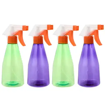 

4pc Sprinkling Pot Refillable Lightweight One-Hand Pressure Sprayer Fine Mist Sprayer Dispensing Spray Bottle for FlowerWatering