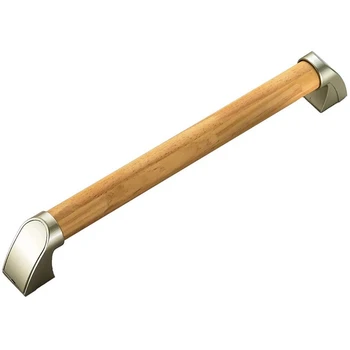 

Stainless Steel Bathroom Shower Safety Handrails, Solid Wood Handrails, Non-Slip Elderly Bathtub Handrails