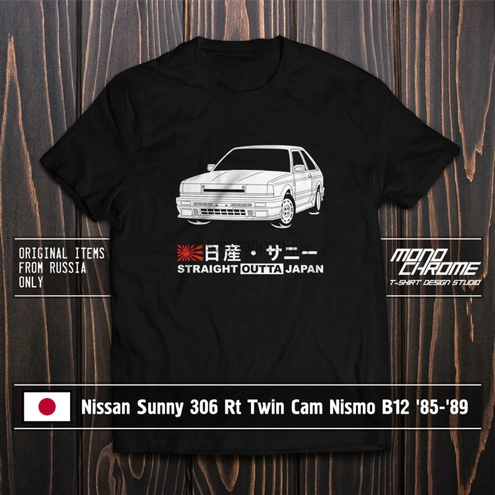 Футболка Nissan Sunny 306 Rt Twin Cam Nismo B12 85 89 | Мужская одежда
