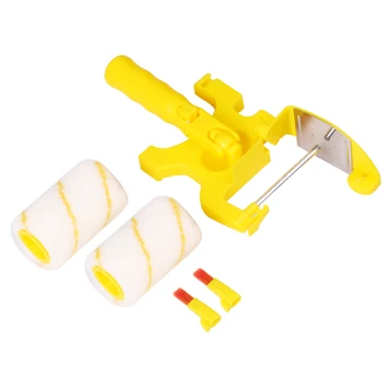 

5pcs Wall Decorate Painting Roller Brush Set Paint Runner Wall Brushing Tool Kit House Paint Rollers Runner Tools Set