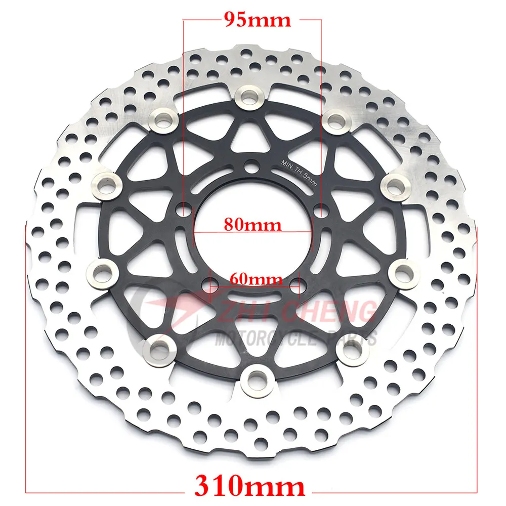 US $75.56 Motorcycle Front Brake Disc Rotor For Kawasaki Ninja ZX10R ZX10R 20082015 ZX6R 636 20132014 Z800 2013 ZX14R 20062007