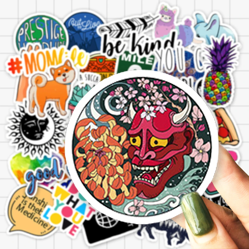 VANMAXX 40 шт. большого размера INS стиль Redbubble наклейка s водонепроницаемый ПВХ наклейка бомба ноутбук гитара шлем велосипедный багаж