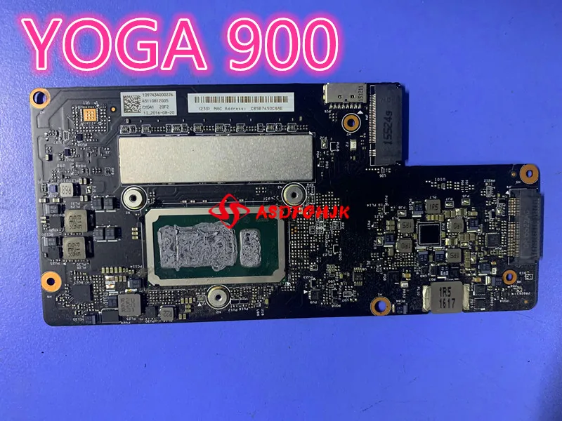 

NM-A921 Motherboard 5B20L304661 Original For Lenovo YOGA 900-13ISK YOGA900 notebook motherboard WITH SR2JR CPU 100% test work