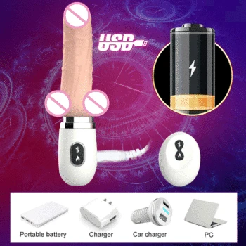 Automatic Sex Machine Telescopic Dildo Rotation Vibrator Realistic Dildo Thrusting G Spot Anal Masturbator Sex Toys for Women 6