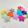 10pcs/lot BPA Free Stars Silicone Beads  Baby Teethers Food Grade Baby Teething Toys For Pacifier Chain Necklace DIY Accessorie 3