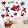 Stickers muraux décoratifs Cool en Spider-Man, autocollant en vinyle PVC pour décoration de chambre d'adolescent, décoration murale d'anime pour bureau ► Photo 2/6