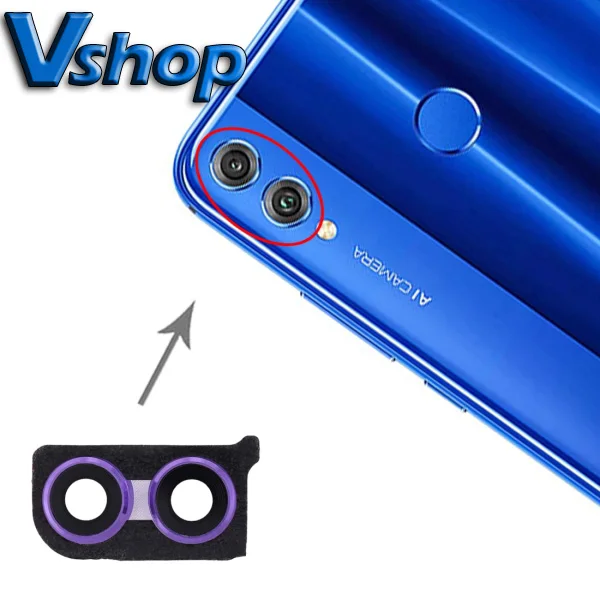 Чехол для задней камеры Honor 8X чехол Huawei мобильный телефон запасные части|Шлейфы