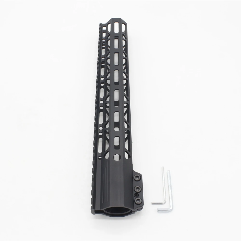 7''_ 17 ''дюймовый черный M-lok Handguard рельсовый зажим стиль Picatinny поплавковое крепление системы подходит. 223/5. 56 принадлежности для охоты